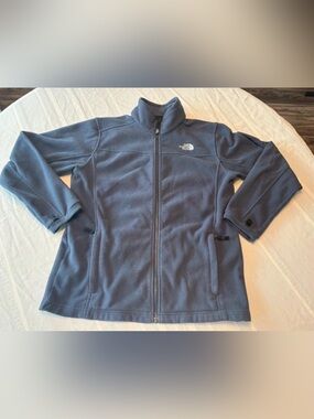 The North Face Blue Women's Fleece Zip-Up Jacket